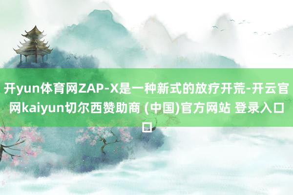 开yun体育网ZAP-X是一种新式的放疗开荒-开云官网kaiyun切尔西赞助商 (中国)官方网站 登录入口